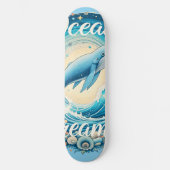 Ocean Dreamer Skateboard (Vorderseite)
