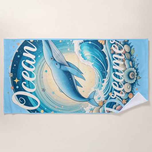 Ocean Dreamer Strandtuch (Vorderseite)