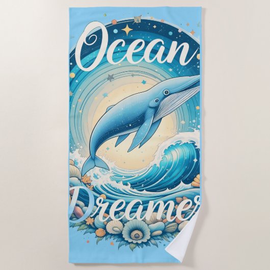 Ocean Dreamer Strandtuch (Vorderseite)