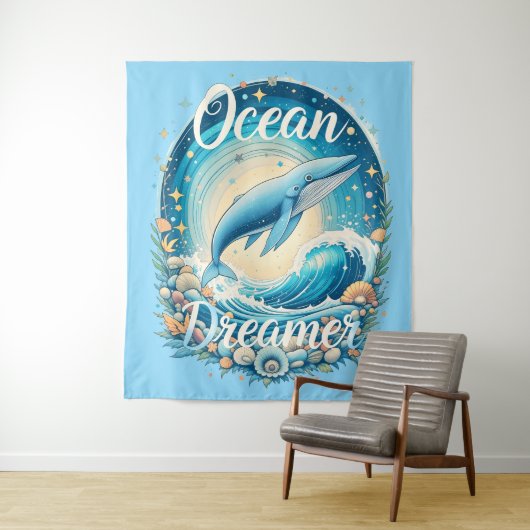Ocean Dreamer Wandteppich (Beispiel)
