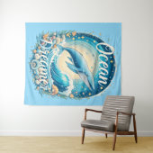 Ocean Dreamer Wandteppich (Beispiel (Horizontal))