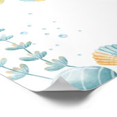 Ocean Dreams Discovery Fish individuell anpassbar Poster (Ecke)