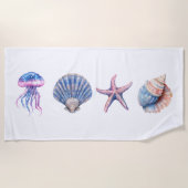 "Ocean Dreams" Strandtuch (Vorderseite)