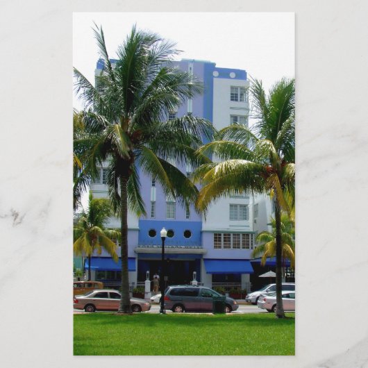 Ocean Drive Briefpapier (Vorderseite)