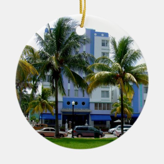 Ocean Drive Keramikornament (Vorne)