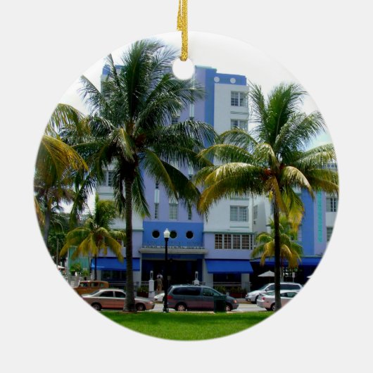 Ocean Drive Keramikornament (Hinten)