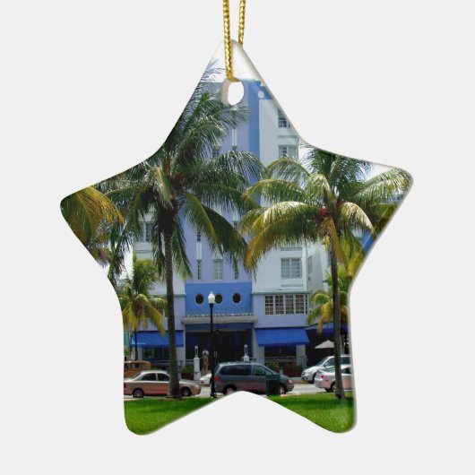 Ocean Drive Keramikornament (Links)