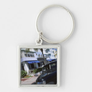 Ocean Drive, Miami Beach Florida Schlüsselanhänger