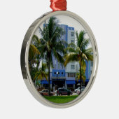 Ocean Drive Ornament Aus Metall (Rechts)