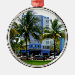 Ocean Drive Ornament Aus Metall