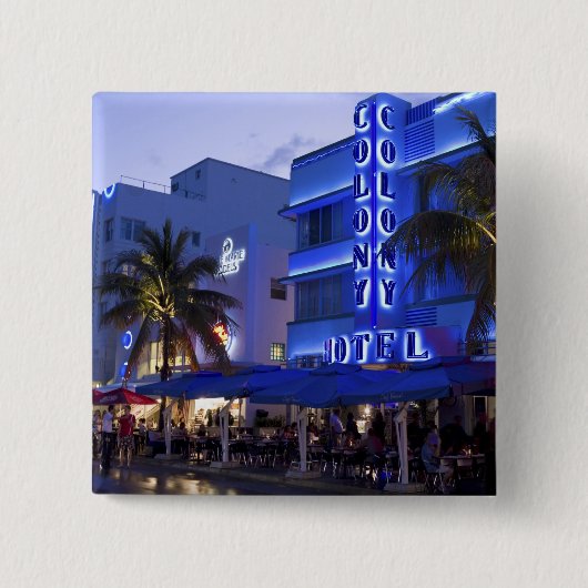 Ocean Drive, South Beach, Miami Beach, 2 Button (Vorderseite)