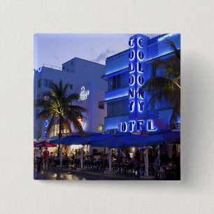 Ocean Drive, South Beach, Miami Beach, 2 Button