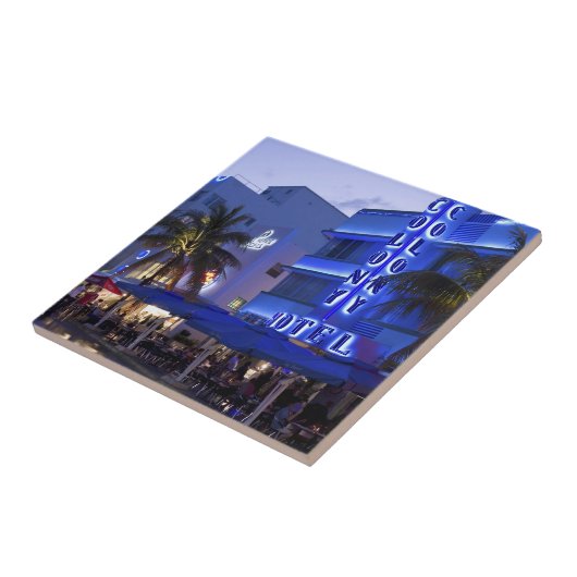 Ocean Drive, South Beach, Miami Beach 2 Fliese (Seite)