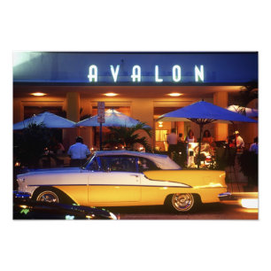 Ocean Drive, South Beach, Miami Beach, 2 Fotodruck