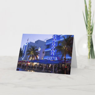 Ocean Drive, South Beach, Miami Beach, 2 Karte