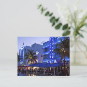 Ocean Drive, South Beach, Miami Beach, 2 Postkarte (Stehend Vorderseite)