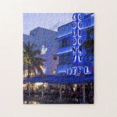 Ocean Drive, South Beach, Miami Beach 2 Puzzle (Vertikal)