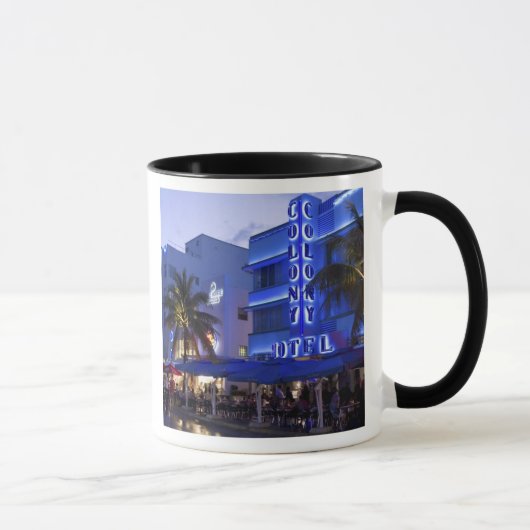 Ocean Drive, South Beach, Miami Beach, 2 Tasse (Rechts)