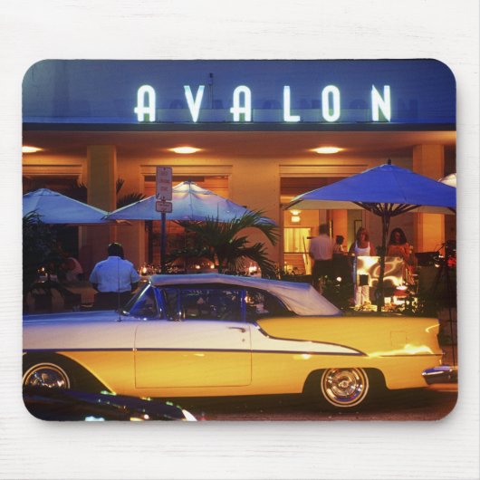 Ocean Drive, South Beach, Miami Beach, Mousepad (Vorne)