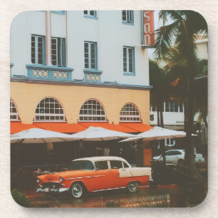 Ocean Drive, South Beach, Miami Getränkeuntersetzer