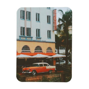 Ocean Drive, South Beach, Miami Magnet