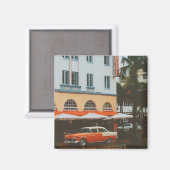 Ocean Drive, South Beach, Miami Magnet (Vorderseite/Rückseite)