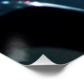 Ocean Drive vintage Poster (Ecke)