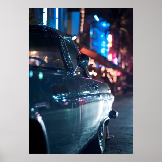 Ocean Drive vintage Poster (Vorne)