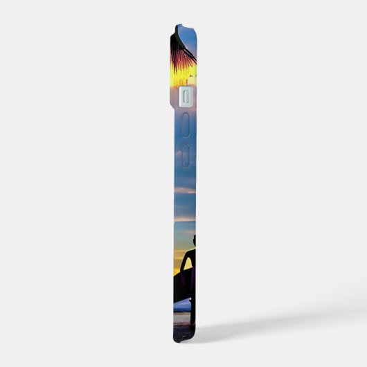 Ocean Dusk Phone Cover iPhone 15 Hülle (Linke Seite)