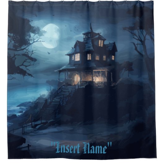 Ocean Edge Manor Duschvorhang (Vorderseite)