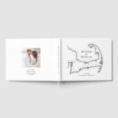 Ocean Edge Resort Cape Cod Elegante Hochzeit Gästebuch (Voll)