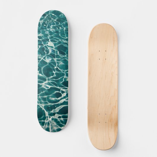 Ocean Elegance Skateboard (Vorderseite)