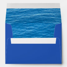 Ocean Envelope für Island oder Tropical Wedding