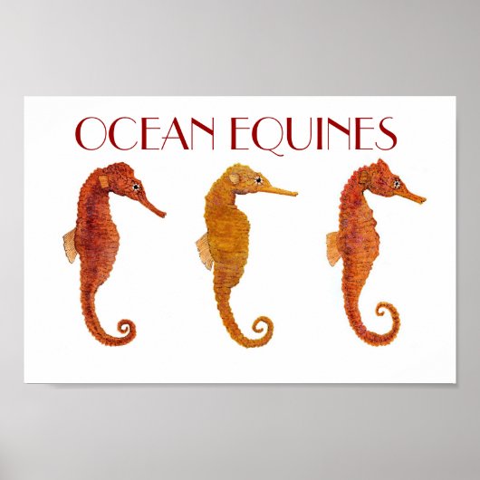 Ocean Equines Poster (Vorne)