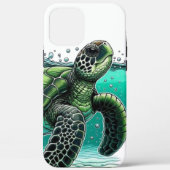 🌊 Ocean Explorer Sea Turtle 🐢 Case-Mate iPhone Hülle (Rückseite)