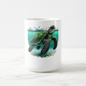 🌊 Ocean Explorer Sea Turtle 🐢 Kaffeetasse (Mittel)