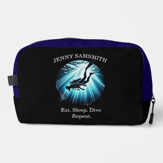 Ocean Explorer: Tauchen, lachen, leben! Waschbeutel (Vorderseite)