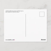 "Ocean Eyes" Gemälde auf einem Postkarte (Rückseite)