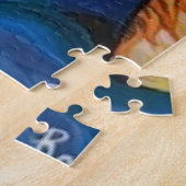 "Ocean Eyes" Gemälde auf einem Puzzle (Seite)