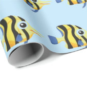 Ocean Fish Wrapping Paper Geschenkpapier (Rolleneckpunkt)