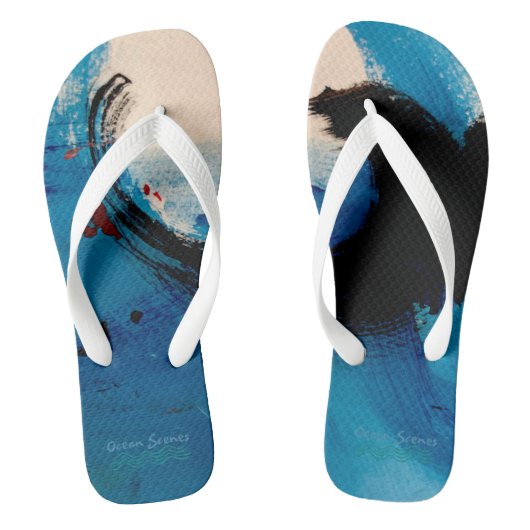 Ocean Flip Flops Badesandalen (Fußbett)