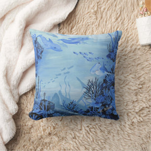 Ocean Floor Kissen