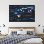 OCEAN-FLYER 40x60 Leinwanddruck (Insitu (Schlafzimmer))