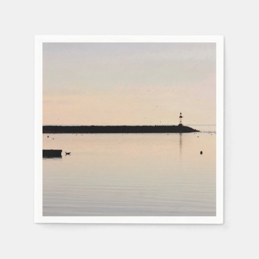 Ocean Foto Serviette (Vorderseite)