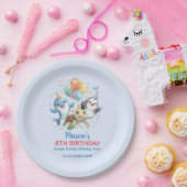 Ocean Friends Birthday Paper Plate Pappteller (Party)