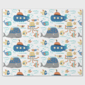 Ocean Friends Geschenkpapier (Flach)