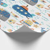 Ocean Friends Geschenkpapier (Ecke)