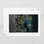 Ocean Front at Night, Ocean Park Postkarte (Vorne/Hinten)