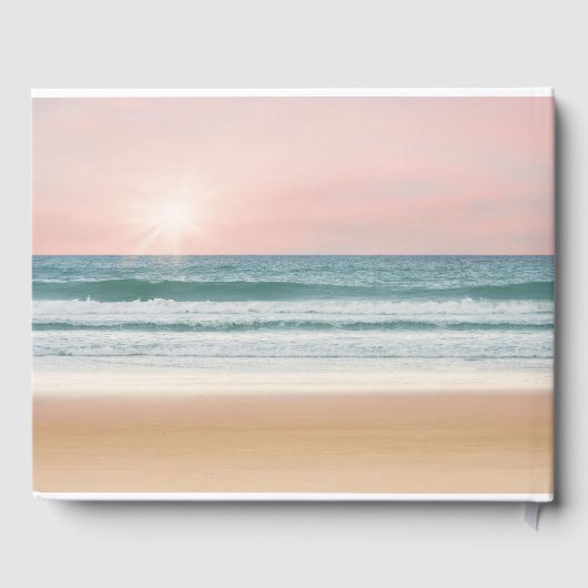 Ocean Funeral Guest Book | In Love Memory Gästebuch (Rückseite)