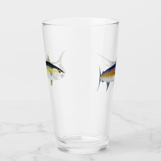 Ocean Gamefish Pint Glass Glas (Rechts)